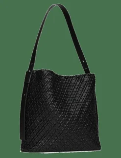 TH BRAIDED MAXI HOBO - Axelremsväskor