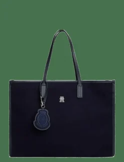 TH CITY LARGE TOTE MELTON - Handväskor