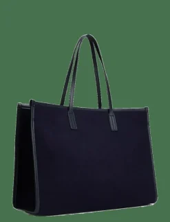 TH CITY LARGE TOTE MELTON - Handväskor