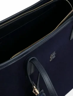 TH CITY LARGE TOTE MELTON - Handväskor