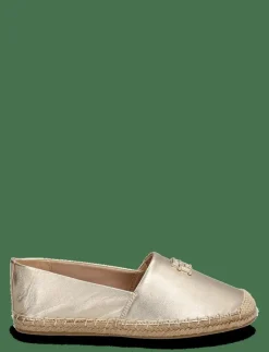 TH LOGO METALLIC LEATHER ESPAD - Platta espadriller