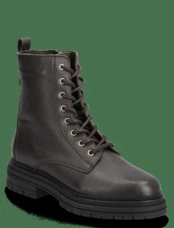 TH PLAQUE PEBBLE LACE BOOT WARM - Kängor