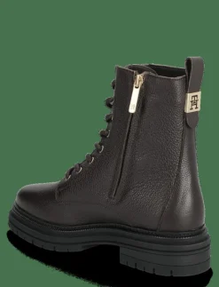 TH PLAQUE PEBBLE LACE BOOT WARM - Kängor