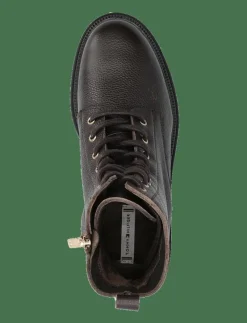 TH PLAQUE PEBBLE LACE BOOT WARM - Kängor