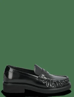 TH SQUARE TOE ABRASIVATO LOAFER - Platta skor