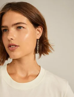 THANKFUL long chain earrings - Hängande örhängen