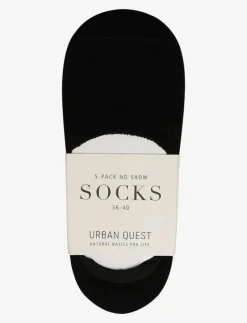 THE BAMBOO WOMEN NO SHOW SOCKS 5-PACK - Strumpor