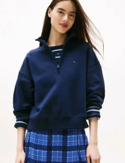 TJW BXY S-FLAG 1/4 ZIP - Sweatshirts