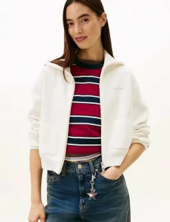 TJW COZY SCRIPT CARDIGAN - Sweatshirts