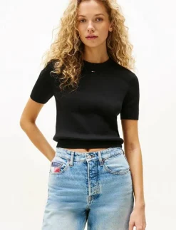 TJW ESSENTIAL SS SWEATER - Crop tops