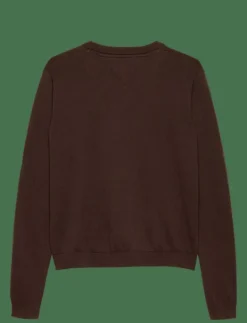 TJW ESSENTIAL VNECK SWEATER EXT - Stickat