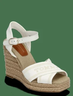 TOMMY HILFIGER ESPAD HIGH WEDGE - Kilklackar