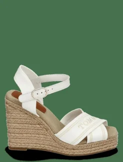 TOMMY HILFIGER ESPAD HIGH WEDGE - Kilklackar