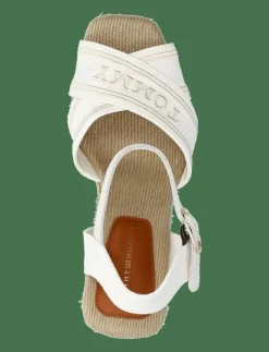 TOMMY HILFIGER ESPAD HIGH WEDGE - Kilklackar