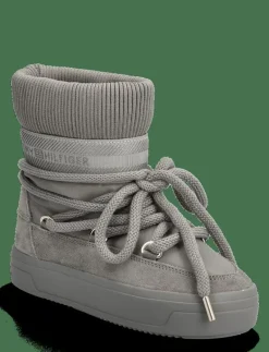 TOMMYTECH LOGOTAPE SNOWBOOT WARM - Kängor