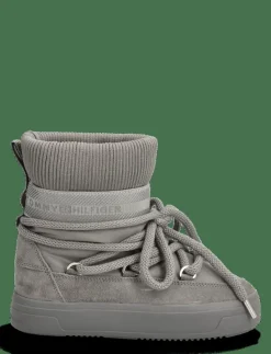 TOMMYTECH LOGOTAPE SNOWBOOT WARM - Kängor