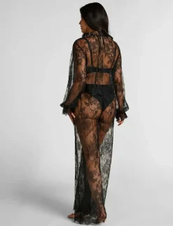 TOP LS LACE CECILIA - Överdelar