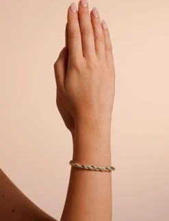 Twist oval brace g/clear - Onesize - Bangles