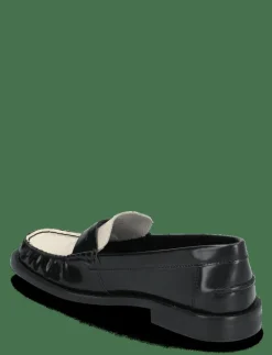Two-tone leather loafers - Loafers