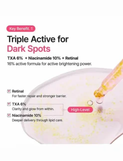 TXA 6 Niacinamide 10 Retinal Serum - Serum