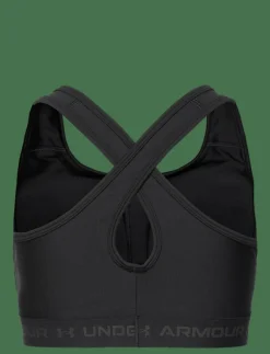 UA Crossback Mid Bra& - Sport BH:ar