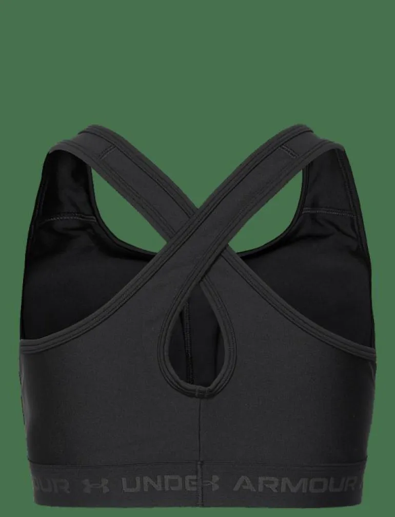 UA Crossback Mid Bra& - Sport BH:ar