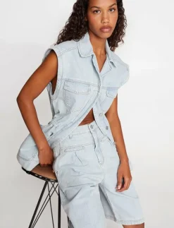 USAMI - Jeansvästar