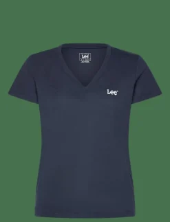 V NECK TEE - T-shirts