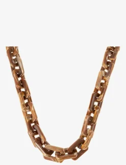 Varenna necklace, black - Kedjehalsband