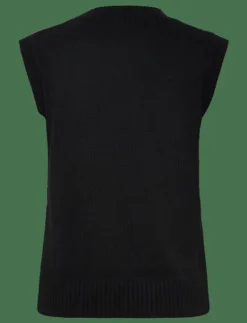 VARLI COLOUR BLOCKING KNIT VES - Stickade västar