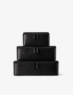 Vegan Leather Packing Cube Set - Resetillbehör