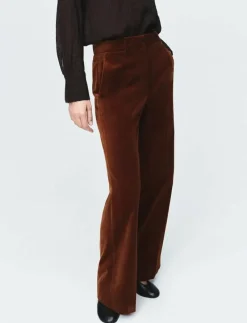 Velvet suit trousers - Kostymbyxor