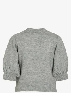 VIBIOLA 3/4 SLEEVE KNIT TOP #6 - Stickat