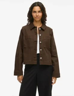 VICHIA NEW L/S JACKET - Overshirts