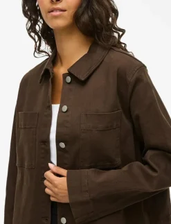 VICHIA NEW L/S JACKET - Overshirts