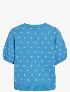 VIDOTTIE 2/4 SLEEVE KNIT TOP - Stickat