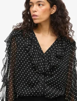 VIHARLEY L/S TOP - Långärmade blusar