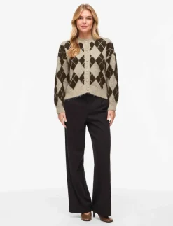 VIKARLEY L/S BUTTON DETAIL CARDIGAN - Koftor