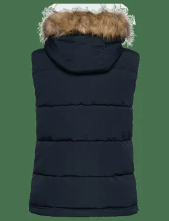 VINTAGE EVEREST FAUX FUR GILET - Vadderade västar