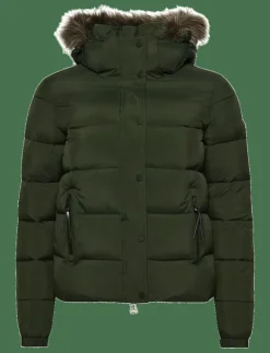 VINTAGE HOODED MID LAYER SHORT - Dunjackor