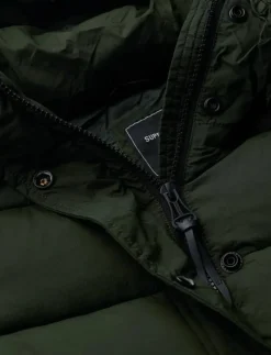 VINTAGE HOODED MID LAYER SHORT - Dunjackor