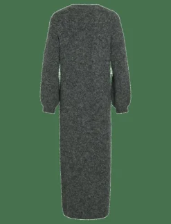 VINYNNI OPEN L/S LONG KNIT CARDIGAN/LN - Koftor