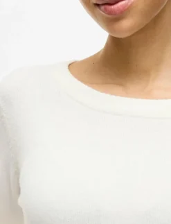 VIRIL O-NECK L/S KNIT TOP - NOOS - Tröjor