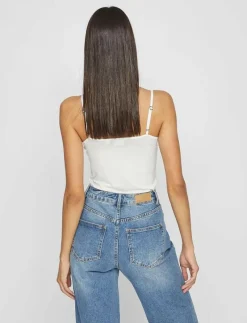 VISURFACE STRAP TOP NEW 2-PACK - Linnen