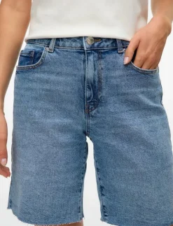 VMCLEO HR LONG DNM SHORTS MIX NOOS - Jeansshorts