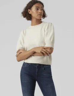 VMDOFFY 2/4 O-NECK PULLOVER GA NOOS - Stickat