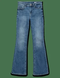 VMFLASH MR FLARED JEANS LI347 GA NOOS - Utsvängda jeans