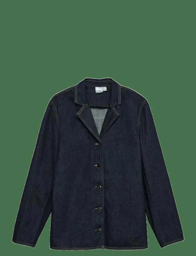 VMKANIKA LS DENIM BLAZER SHIRT SI352 - Jeansskjortor