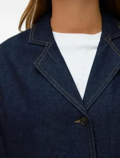 VMKANIKA LS DENIM BLAZER SHIRT SI352 - Jeansskjortor