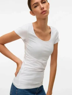 VMMAXI MY SOFT SS U-NECK NOOS - T-shirts